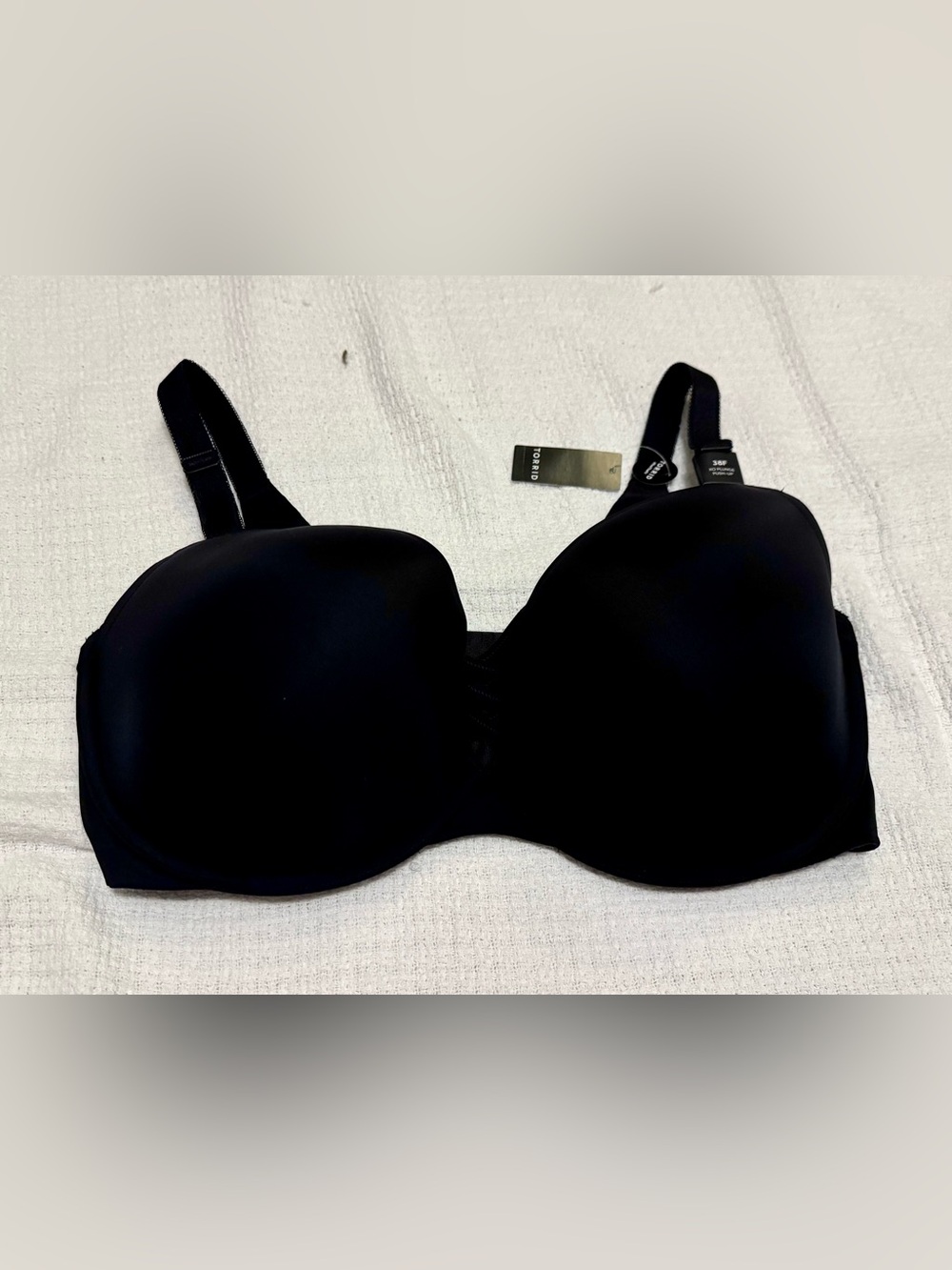 Torrid XO Plunge Push-up Bra in Black - Women Intimates